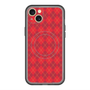 スリムプロテクションプレミアムケース with MagSafe［ Argyle - Red ］