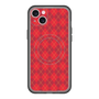 スリムプロテクションプレミアムケース with MagSafe［ Argyle - Red ］