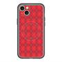 スリムプロテクションプレミアムケース with MagSafe［ Argyle - Red ］
