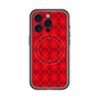 スリムプロテクションプレミアムケース with MagSafe［ Argyle - Red ］