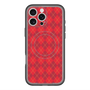 スリムプロテクションプレミアムケース with MagSafe［ Argyle - Red ］