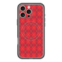 スリムプロテクションプレミアムケース with MagSafe［ Argyle - Red ］