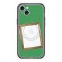 スリムプロテクションプレミアムケース with MagSafe［ Photo Frame - Green ］