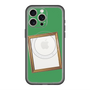 スリムプロテクションプレミアムケース with MagSafe［ Photo Frame - Green ］