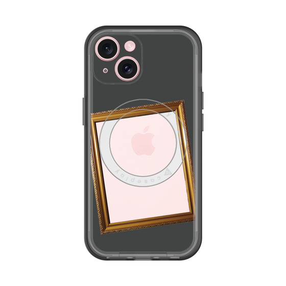 スリムプロテクションプレミアムケース with MagSafe［ Photo Frame - Gray ］