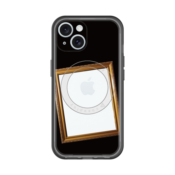スリムプロテクションプレミアムケース with MagSafe［ Photo Frame - Black ］