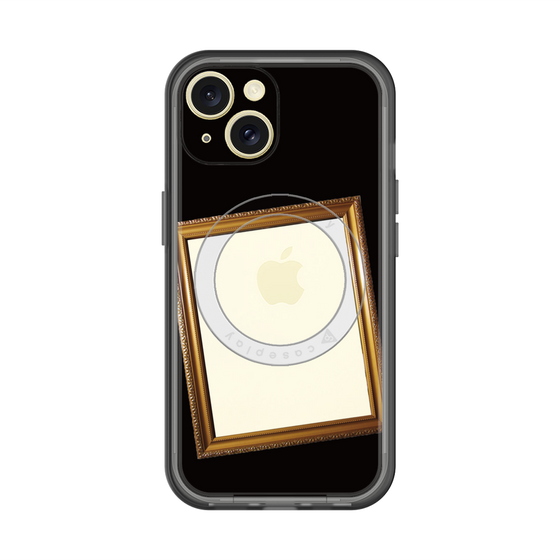 スリムプロテクションプレミアムケース with MagSafe［ Photo Frame - Black ］