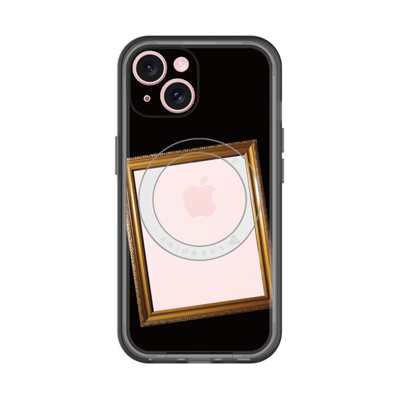 スリムプロテクションプレミアムケース with MagSafe［ Photo Frame - Black ］