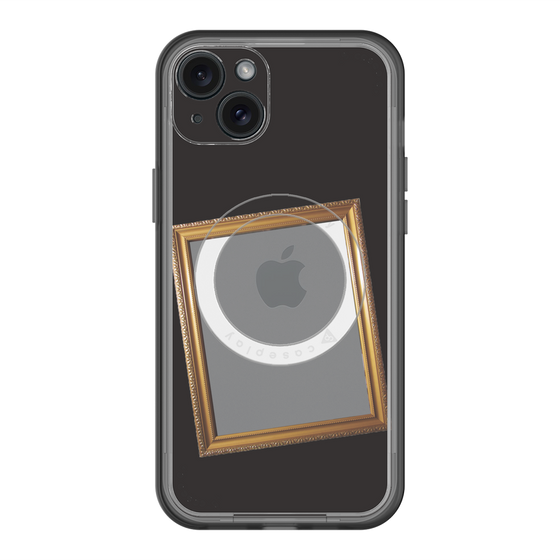 スリムプロテクションプレミアムケース with MagSafe［ Photo Frame - Black ］
