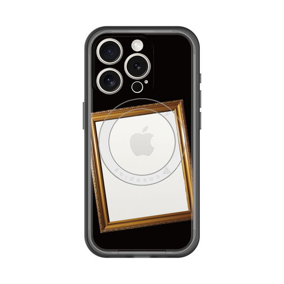 スリムプロテクションプレミアムケース with MagSafe［ Photo Frame - Black ］
