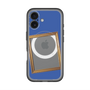 スリムプロテクションプレミアムケース with MagSafe［ Photo Frame - Blue ］