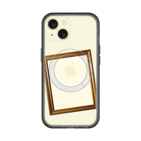 スリムプロテクションプレミアムケース with MagSafe［ Photo Frame - Ivory ］