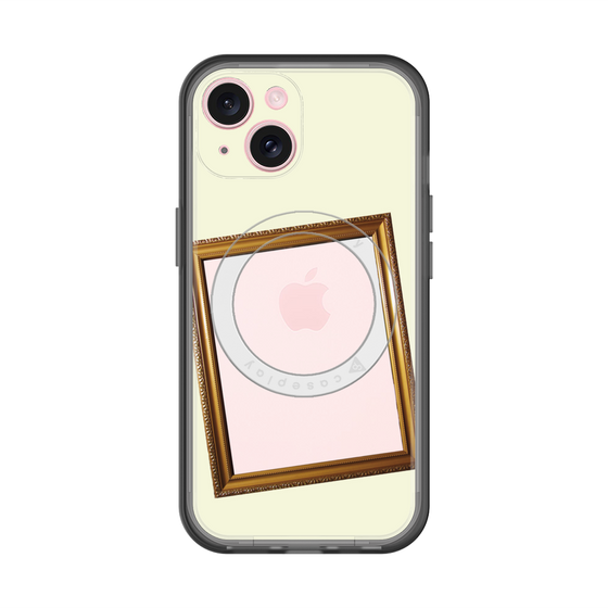 スリムプロテクションプレミアムケース with MagSafe［ Photo Frame - Ivory ］