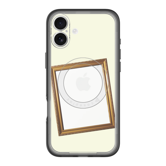 スリムプロテクションプレミアムケース with MagSafe［ Photo Frame - Ivory ］