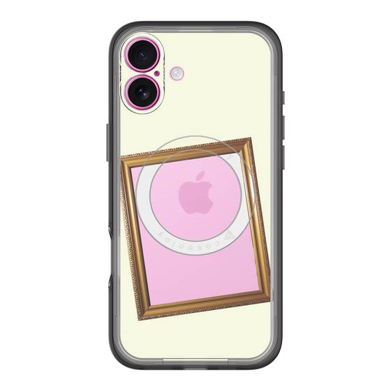 スリムプロテクションプレミアムケース with MagSafe［ Photo Frame - Ivory ］