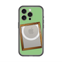 スリムプロテクションプレミアムケース with MagSafe［ Photo Frame - Light Green ］