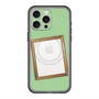 スリムプロテクションプレミアムケース with MagSafe［ Photo Frame - Light Green ］