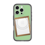 スリムプロテクションプレミアムケース with MagSafe［ Photo Frame - Light Green ］