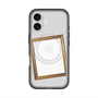 スリムプロテクションプレミアムケース with MagSafe［ Photo Frame - Light Gray ］