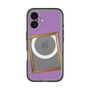 スリムプロテクションプレミアムケース with MagSafe［ Photo Frame - Purple ］