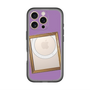スリムプロテクションプレミアムケース with MagSafe［ Photo Frame - Purple ］