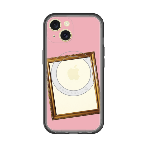 スリムプロテクションプレミアムケース with MagSafe［ Photo Frame - Pink ］
