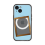 スリムプロテクションプレミアムケース with MagSafe［ Photo Frame - Light Blue ］