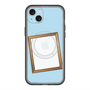 スリムプロテクションプレミアムケース with MagSafe［ Photo Frame - Light Blue ］