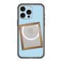 スリムプロテクションプレミアムケース with MagSafe［ Photo Frame - Light Blue ］