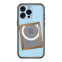 スリムプロテクションプレミアムケース with MagSafe［ Photo Frame - Light Blue ］