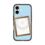 スリムプロテクションプレミアムケース with MagSafe［ Photo Frame - Light Blue ］
