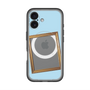 スリムプロテクションプレミアムケース with MagSafe［ Photo Frame - Light Blue ］