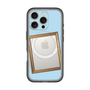 スリムプロテクションプレミアムケース with MagSafe［ Photo Frame - Light Blue ］