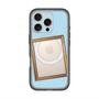 スリムプロテクションプレミアムケース with MagSafe［ Photo Frame - Light Blue ］