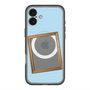 スリムプロテクションプレミアムケース with MagSafe［ Photo Frame - Light Blue ］