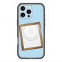 スリムプロテクションプレミアムケース with MagSafe［ Photo Frame - Light Blue ］