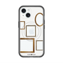 スリムプロテクションプレミアムケース with MagSafe［ Photo Frames - White ］