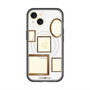 スリムプロテクションプレミアムケース with MagSafe［ Photo Frames - White ］