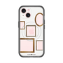スリムプロテクションプレミアムケース with MagSafe［ Photo Frames - White ］