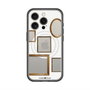 スリムプロテクションプレミアムケース with MagSafe［ Photo Frames - White ］