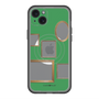 スリムプロテクションプレミアムケース with MagSafe［ Photo Frames - Green ］