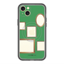スリムプロテクションプレミアムケース with MagSafe［ Photo Frames - Green ］