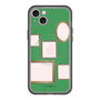 スリムプロテクションプレミアムケース with MagSafe［ Photo Frames - Green ］