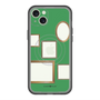 スリムプロテクションプレミアムケース with MagSafe［ Photo Frames - Green ］