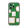 スリムプロテクションプレミアムケース with MagSafe［ Photo Frames - Green ］