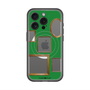 スリムプロテクションプレミアムケース with MagSafe［ Photo Frames - Green ］