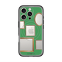スリムプロテクションプレミアムケース with MagSafe［ Photo Frames - Green ］