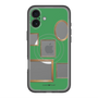 スリムプロテクションプレミアムケース with MagSafe［ Photo Frames - Green ］