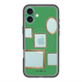 スリムプロテクションプレミアムケース with MagSafe［ Photo Frames - Green ］