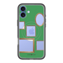 スリムプロテクションプレミアムケース with MagSafe［ Photo Frames - Green ］